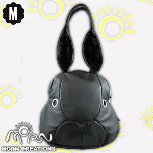 MORN CREATIONS ��ӥåȥХå� �쥶�� �֥�å� M&nbsp;�ڿ�(������)��RA-004-BLK��