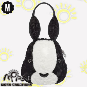 MORN CREATIONS ��ӥåȥХå� �ե��� �֥�å����ۥ磻�� M&nbsp;�ڿ�(������)��RA-214-BW��